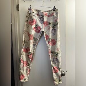 Floral pink pants/ Size-30